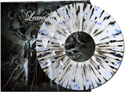 Leaves' Eyes: Myths Of Fate - Blue/black Splatter - VINYL LP