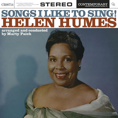 Helen Humes: Songs I Like To Sing! (Contemporary Records Acoustic Sounds Series) - VINYL LP