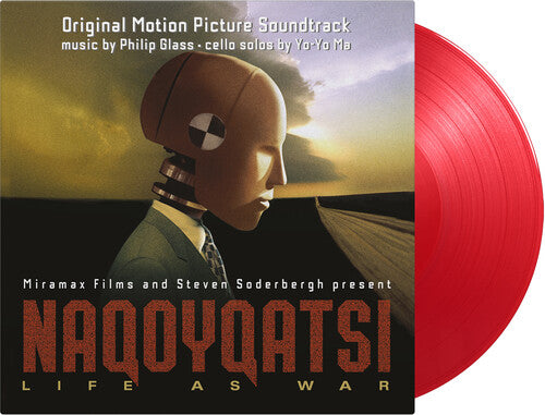 Naqoyqatsi: Life As War (Original Soundtrack) - Limited Gatefold 180-Gram Translucent Red Colored Vinyl - VINYL LP