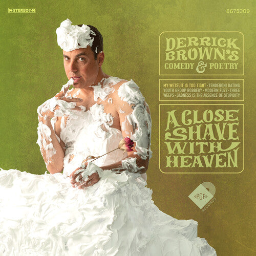 Derrick Brown: A Close Shave with Heaven - Green - VINYL LP