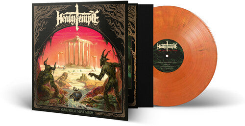 Heavy Temple: Garden of Heathens - Yellow/Red/Black Marble - VINYL LP