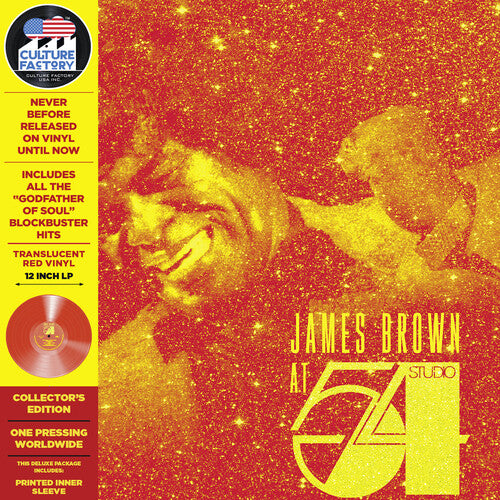 James Brown: At Studio 54 New York City - VINYL LP