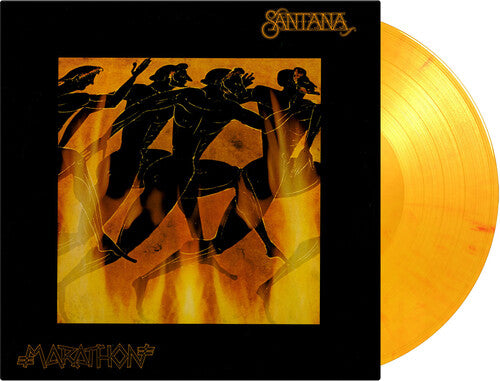 The Isley Brothers & Santana: Marathon - Limited 180-Gram Yellow, Orange & Red Marble Colored Vinyl - VINYL LP