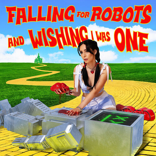 LØLØ: Falling for Robots & Wishing I Was One - Emerald Green - VINYL LP