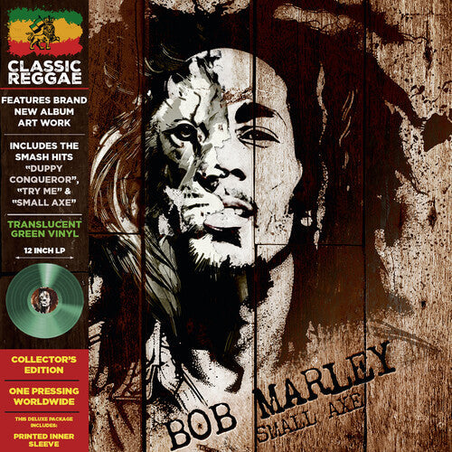 Bob Marley: Small Axe - Translucent Green - VINYL LP