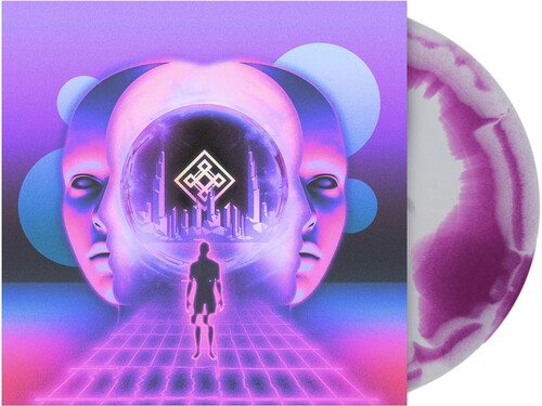 Red Handed Denial: A Journey Through Virtual Dystopia - Black & Orchid - VINYL LP