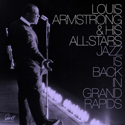 Louis Armstrong: Jazz Is Back in Grand Rapids - Purple - VINYL LP