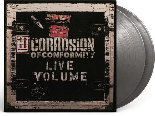 Corrosion of Conformity: Live Volume - Limited Gatefold 180-Gram Silver Colored Vinyl - VINYL LP