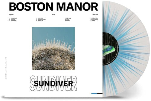 Boston Manor: Sundiver - White Sky Blue Grey Splatter - VINYL LP