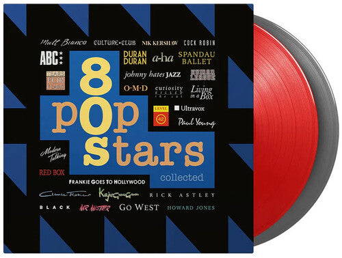 Various Artists: 80s Pop Stars Collected / Various - Limited 180-Gram Red & Silver Colored Vinyl - VINYL LP