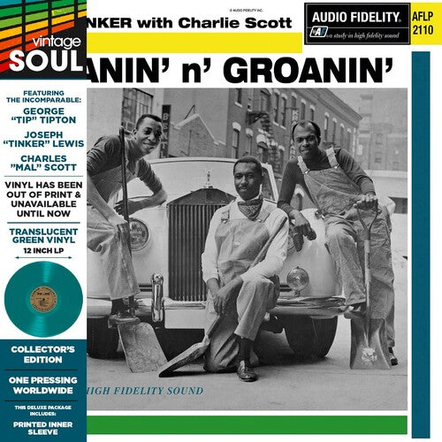 George Tipton: Moanin' N Groanin' - Green - VINYL LP