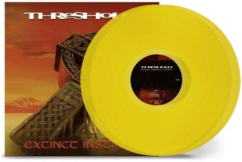 Threshold: Extinct Instinct (2024 Remix) Trans Yellow - VINYL LP