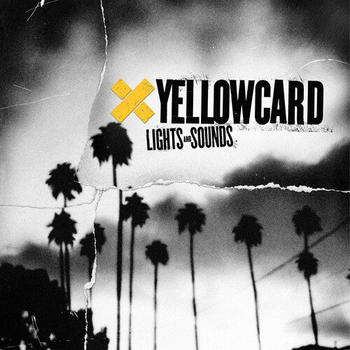Yellowcard: Lights and Sounds - Black inside Transparent Yellow - VINYL LP