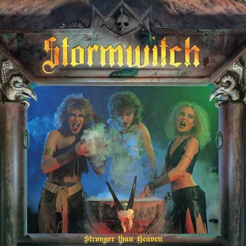 Stormwitch: Stronger Than Heaven - Blue/yellow - VINYL LP