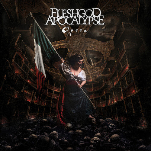 Fleshgod Apocalypse: Opera - Copper Black Marble - VINYL LP
