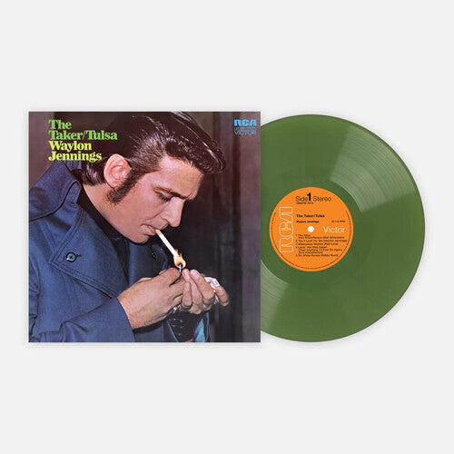 Waylon Jennings: Taker/Tulsa - 180-Gram Green Colored Vinyl - VINYL LP
