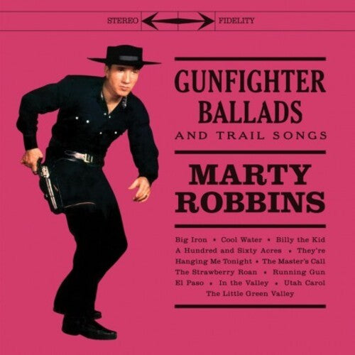 Marty Robbins: Gunfighter Ballads & Trail Songs - Limited 180-Gram Clear Vinyl with Bonus Tracks - VINYL LP
