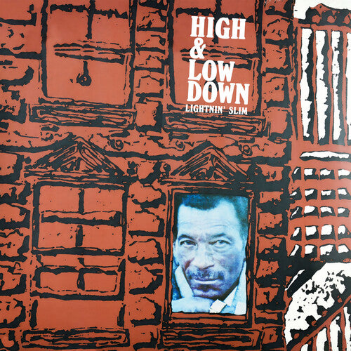 Lightnin Slim: High & Low Down - Blue & Grey Smoke Colored Vinyl - VINYL LP