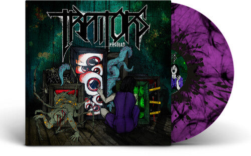 Traitors: Phobias - Purple/Black - VINYL LP