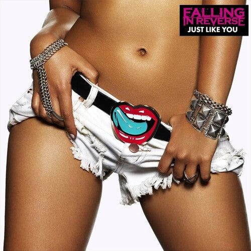 Falling in Reverse: Just Like You - Anniversary Edition- Clear W/Neon Pink Splatter - VINYL LP