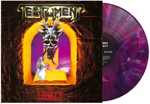 Testament: The Legacy - Purple Blue Red Marble - VINYL LP