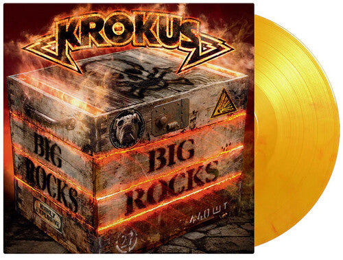 Krokus: Big Rocks - Limited 180-Gram Flame Colored Vinyl - VINYL LP