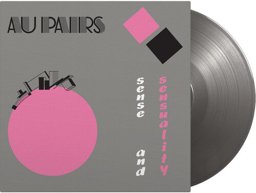 The Au Pairs: Sense & Sensuality- Limited 180-Gram Silver Colored Vinyl - VINYL LP