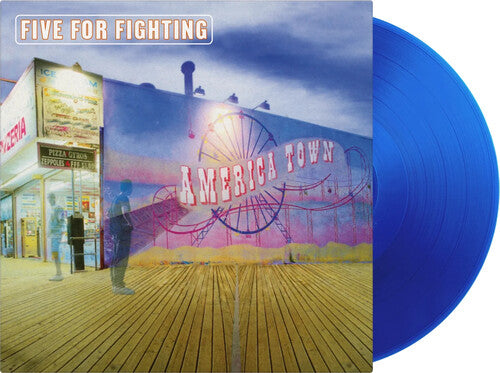 Five for Fighting: America Town- Limited 180-Gram Translucent Blue Colored Vinyl - VINYL LP