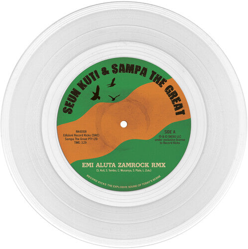 Seun Kuti: Emi Aluta Zamrock Remix / Emi Aluta 45 Edit - VINYL LP