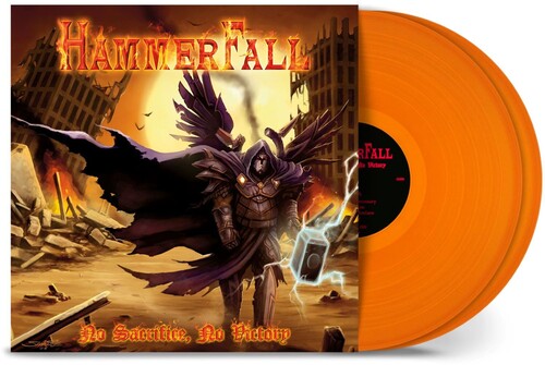 Hammerfall: No Sacrifice, No Victory - Orange - VINYL LP