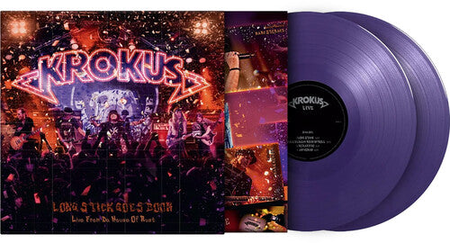 Krokus: Long Stick Goes Boom: Live From The House Of Rust - Limited 180-Gram Purple Colored Vinyl - VINYL LP