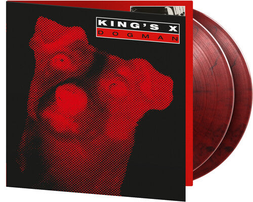 King's X: Dogman - Limited Gatefold 180-Gram Black & Red Marble Colored Vinyl - VINYL LP