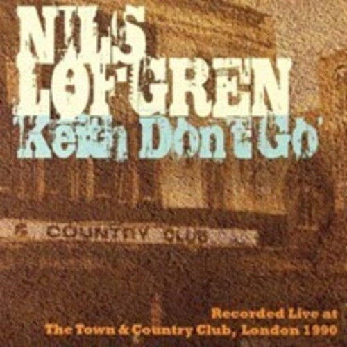 Nils Lofgren: Keith Don't Go - Clear Green Vinyl - VINYL LP