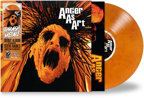 Anger as Art: Anger as Art - Orange - VINYL LP