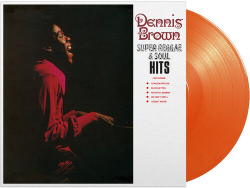 Dennis Brown: Super Reggae & Soul Hits - Limited 180-Gram Orange Colored Vinyl - VINYL LP