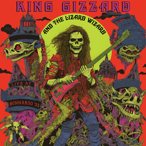 King Gizzard and the Lizard Wizard: Live at Bonnaroo 22 - Red & Yellow - VINYL LP