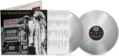 Lydia Pense & Cold Blood: Live At Fillmore West - June 30 1971 - Silver - VINYL LP