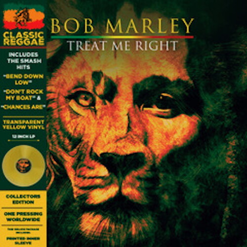 Bob Marley: Treat Me Right - Yellow - VINYL LP
