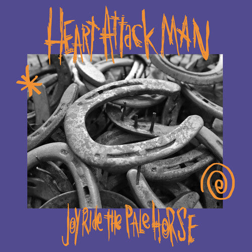 Heart Attack Man: Joyride the Pale Horse - Orange & Violet - VINYL LP