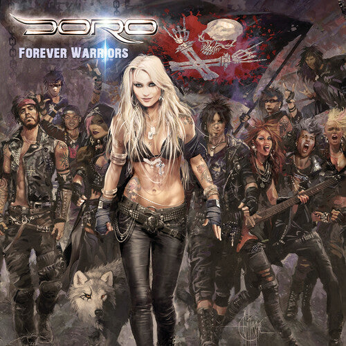 Doro: Forever Warriors - Trans Orange - VINYL LP