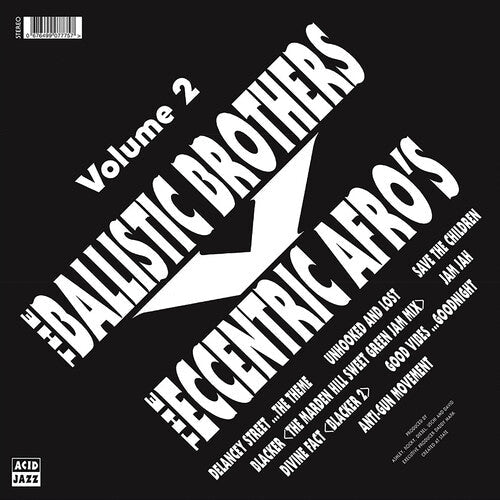 The Ballistic Brothers: The Ballistic Brothers vs. the Eccentric Afros - Volume 2 - VINYL LP