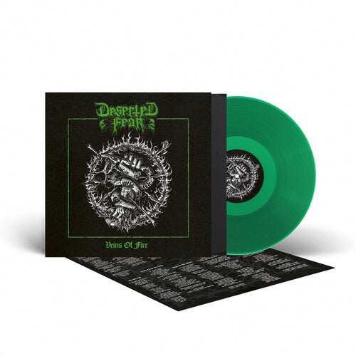 Deserted Fear: Veins of Fire - GREEN - VINYL LP