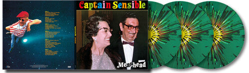 Captain Sensible: Meathead - Splatter Green Vinyl (Limited to 100) - VINYL LP