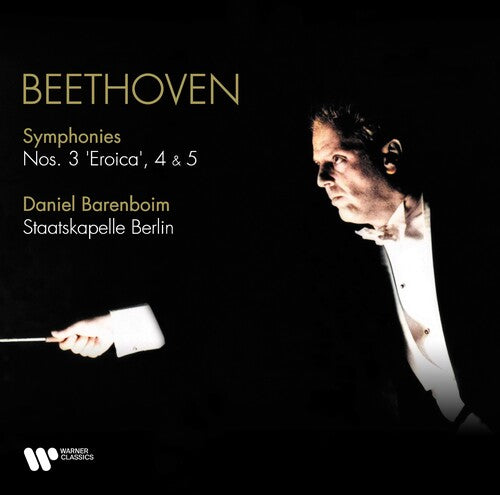 Daniel Barenboim: Beethoven: Symphonies Nos. 3 Eroica, 4 & 5 - VINYL LP