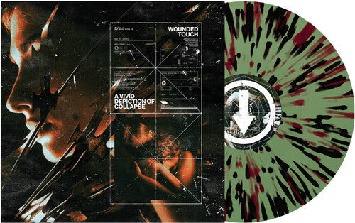 Wounded Touch: A Vivid Depiction of Collapse - Green/Red/Black Splatter - VINYL LP
