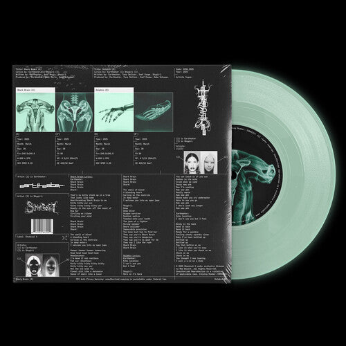 Eartheater: Shark Brain / Dolphin - Glow in the Dark - VINYL LP