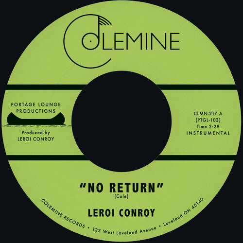 Leroi Conroy: No Return B/W Path of Man - VINYL LP