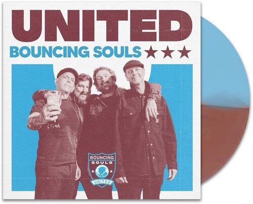 The Bouncing Souls: United - Maroon & Blue - VINYL LP