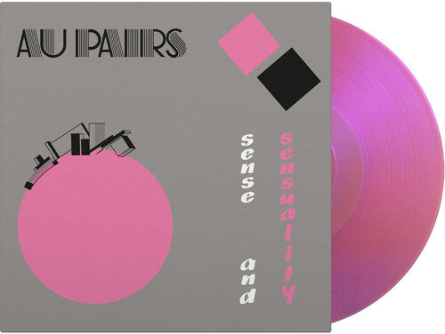 The Au Pairs: Sense & Sensuality - Limited 180-Gram Translucent Magenta Colored Vinyl - VINYL LP
