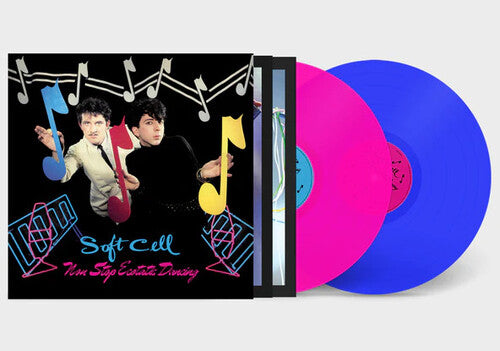 Soft Cell: Non-Stop Ecstatic Dancing - Pink & Blue Colored Vinyl - VINYL LP